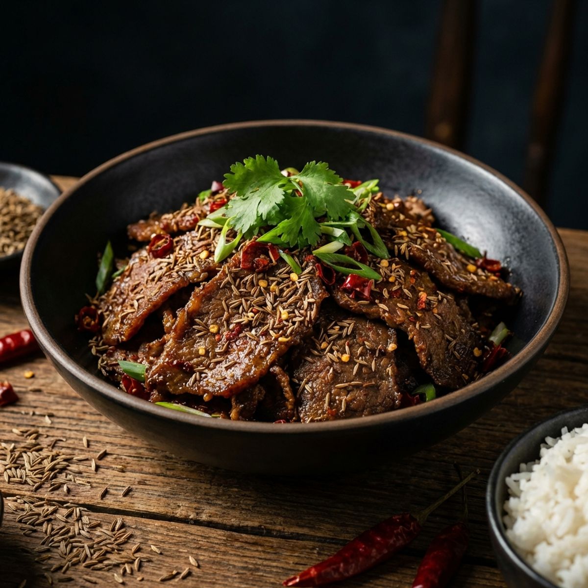 孜然牛